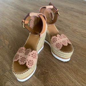 See by Chloe espadrille wedges